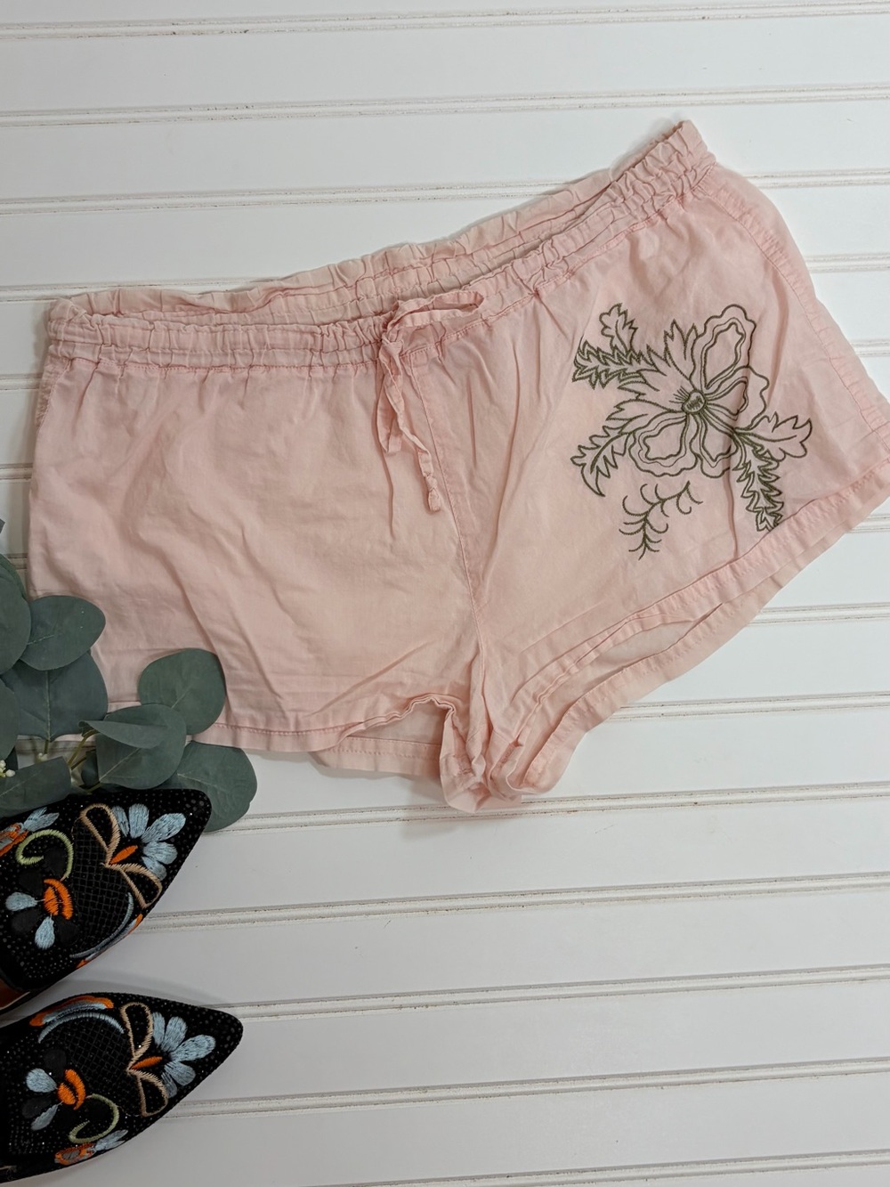 Victoria’s Secret Y2K Embroidered PJ Lounge Shorts